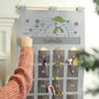 Personalised The Snowman Advent Calendar In Silver, thumbnail 1 of 3