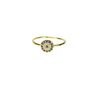 Evil Eye Band Ring Rose Or Gold Plated 925 Silver, thumbnail 2 of 10