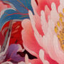 Pink Oriental Lotus Flower Lampshade, Lotus Flush, thumbnail 4 of 6