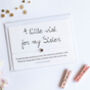 Stay Positive Little Wishes Bracelet And Card, thumbnail 5 of 12