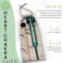 Heart Chakra Weighted Tuning Fork Kit~136.10 Hz, thumbnail 2 of 4