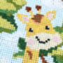 Happy Giraffe Cross Stitch Kit, thumbnail 3 of 9