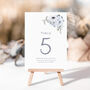 Blue Wedding Table Numbers, thumbnail 3 of 4