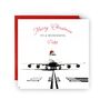 Merry Christmas To A Wonderful Pilot Christmas Card, thumbnail 1 of 3
