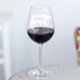 Mama Bear Crystal Wine Glass, thumbnail 1 of 2