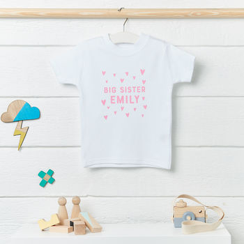 Personalised Big Sister, Little Brother Clothing Set, 2 of 10
