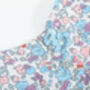Edith Blue Floral Dress, thumbnail 4 of 9