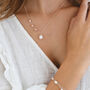 Silver Or Gold Freshwater Pearl Necklace, thumbnail 3 of 5