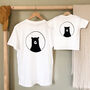 Personalised Daddy And Baby Bear Matching T Shirt Set – Father’s Day Gift, thumbnail 2 of 9