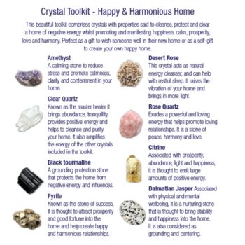 Happy And Harmonious Home Crystal Tookit, 12 of 12