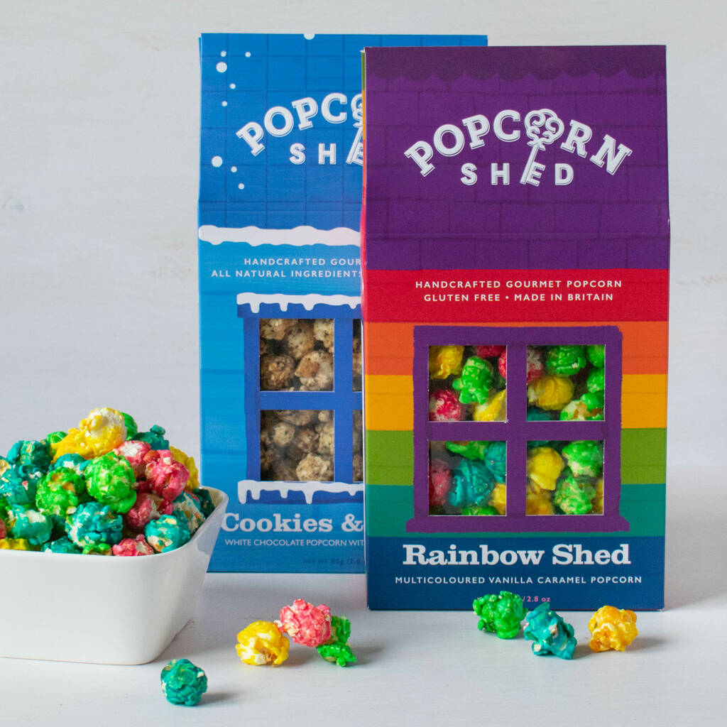 Gourmet Popcorn Party Flavour Duo Pack By Popcorn Shed