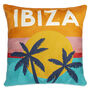 Ibiza Needlepoint Pillow, thumbnail 1 of 6