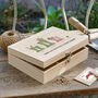 Personalised Welly Boot Seed Box For Garden Lovers, thumbnail 1 of 9
