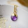 Amethyst February Birthstone Necklace, thumbnail 1 of 11