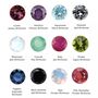 Light Keeper Signet Star Set Birthstone Hexagon Ring, thumbnail 6 of 6