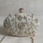 Gold Oval Handcrafted Clutch Bag, thumbnail 1 of 10