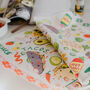 Tacos Organic Cotton Tea Towel, thumbnail 2 of 6