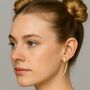 Curved Thorn Sterling Silver Ear Jackets, thumbnail 5 of 8