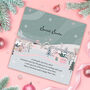 Secret Santa Christmas Wreath Bracelet In White Pouch And Ribbon, thumbnail 2 of 7