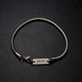 Personalised Silver 5mm Snake Bracelet, thumbnail 11 of 11