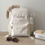 Personalised Kids Mini Cream Backpack, thumbnail 3 of 6