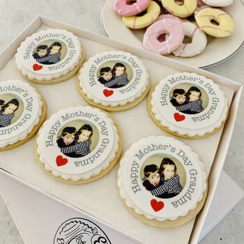 Personalised Mother's Day Photo Biscuit Gift Box, 7 of 7