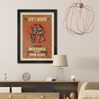 Let's Dance Music Poster Print, 2 of 4