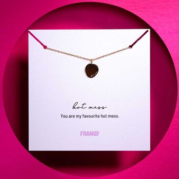 Hot Mess 18k Gold Plated Friendship Necklace, 3 of 11