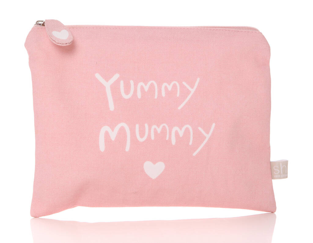 Yummy Mummy Cosmetic Bag By Diddywear