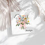 Whimsical Bouquet Thank You Card, thumbnail 1 of 2