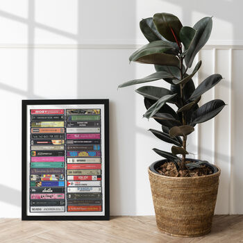 31st Birthday, Music From 1995, 30th Personalised Print, 5 of 9