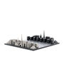 Stainless Steel Skyline Chess Set – Paris Edition, thumbnail 2 of 6