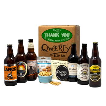 Personalised Craft Beer Thank You Hamper, 9 of 9