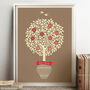 Ruby Anniversary Gift ‘Personalised Family Tree Print’, thumbnail 10 of 12