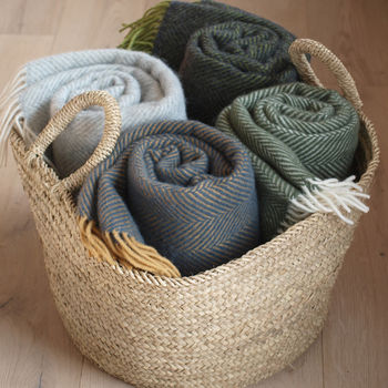 Wool Throw Assorted Colours, 2 of 7