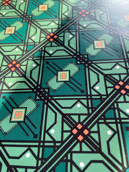 Art Deco Wrapping Paper, 3 of 3
