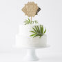 Personalised Art Deco Wedding Cake Topper, thumbnail 1 of 8