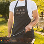 Three Star BBQ Chef Apron, thumbnail 1 of 5