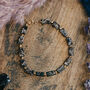 Black Emperors Stone Crystal Bracelet, thumbnail 2 of 4