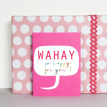 Mini Wahay! So Happy For You Card, 5 of 5