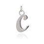 Personalised Lowercase Initial Charm Necklace, thumbnail 5 of 6