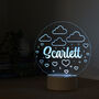 Personalised Clouds LED Night Light, thumbnail 3 of 5