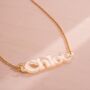 Statement Personalised Name Necklace, thumbnail 4 of 10