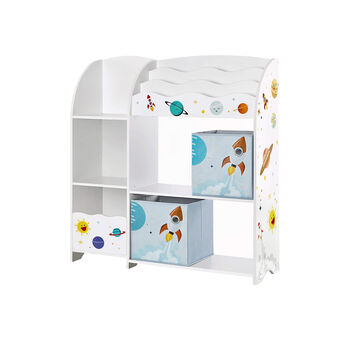 Multi Functional Toy And Book Organiser Storage Unit, 3 of 7