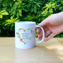 Personalised Floral Mother's Day Mug, thumbnail 3 of 4