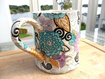 Tankard Mug In Woodstock Design, 6 of 11