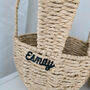 Personalised Bunny Baskets Easter Decorations, thumbnail 6 of 8