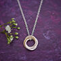 40th Gold And Silver Necklace, thumbnail 5 of 8