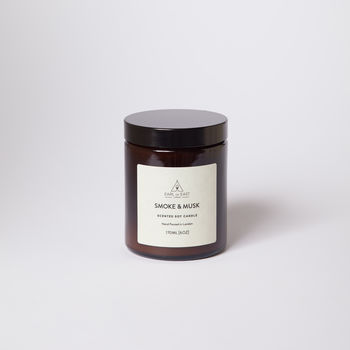 Woodsmoke, Patchouli And Balsam Scented Candle, 3 of 3