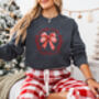 Candy Cane Christmas Club Sweatshirt, thumbnail 6 of 11